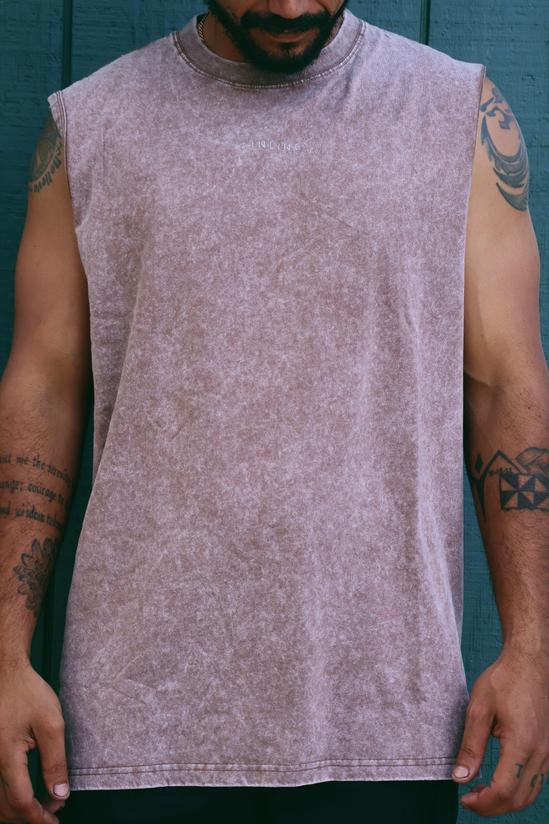Washed No Sleeve Tee