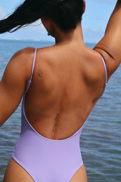 Low back one piece