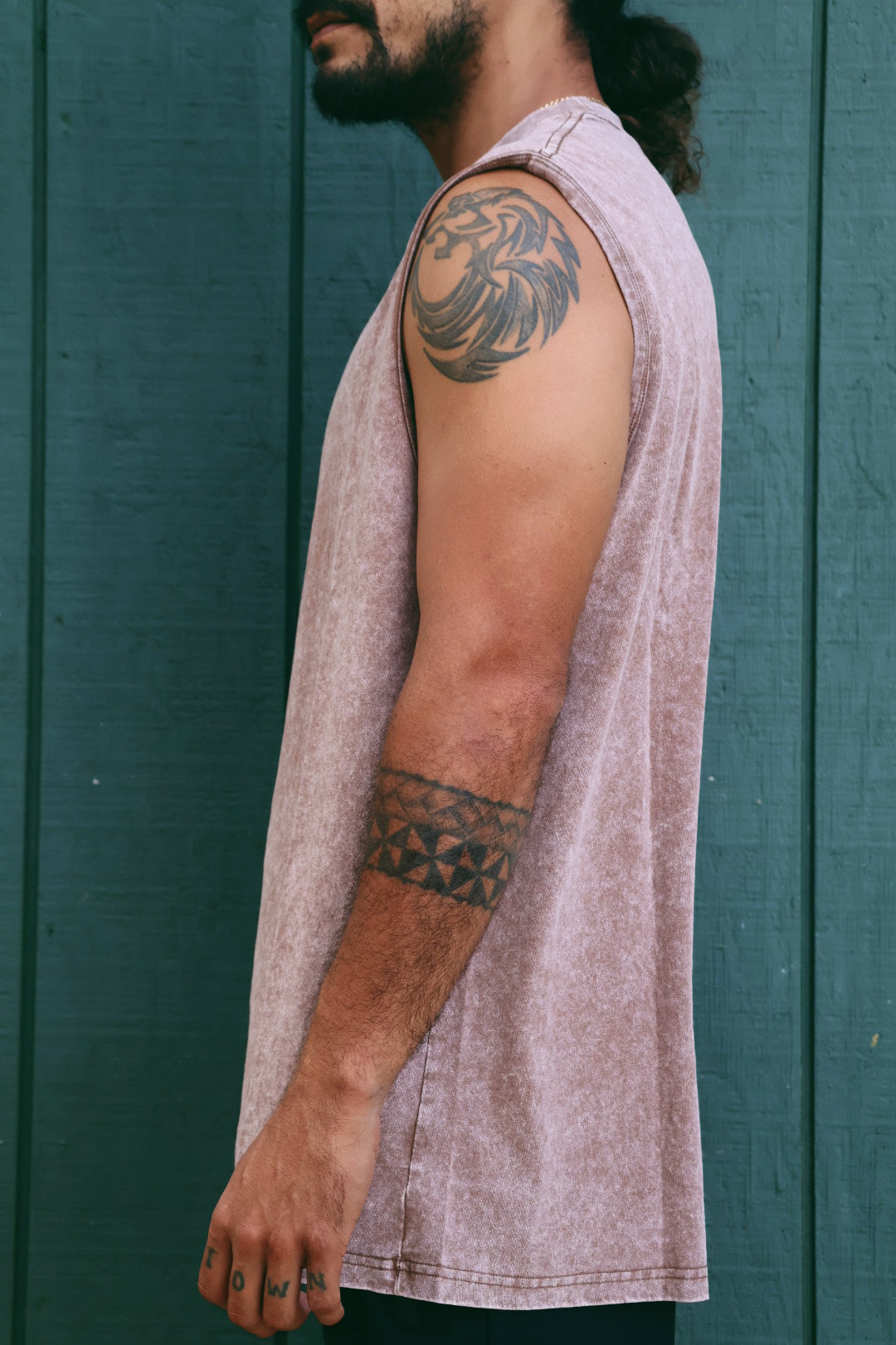 Washed No Sleeve Tee