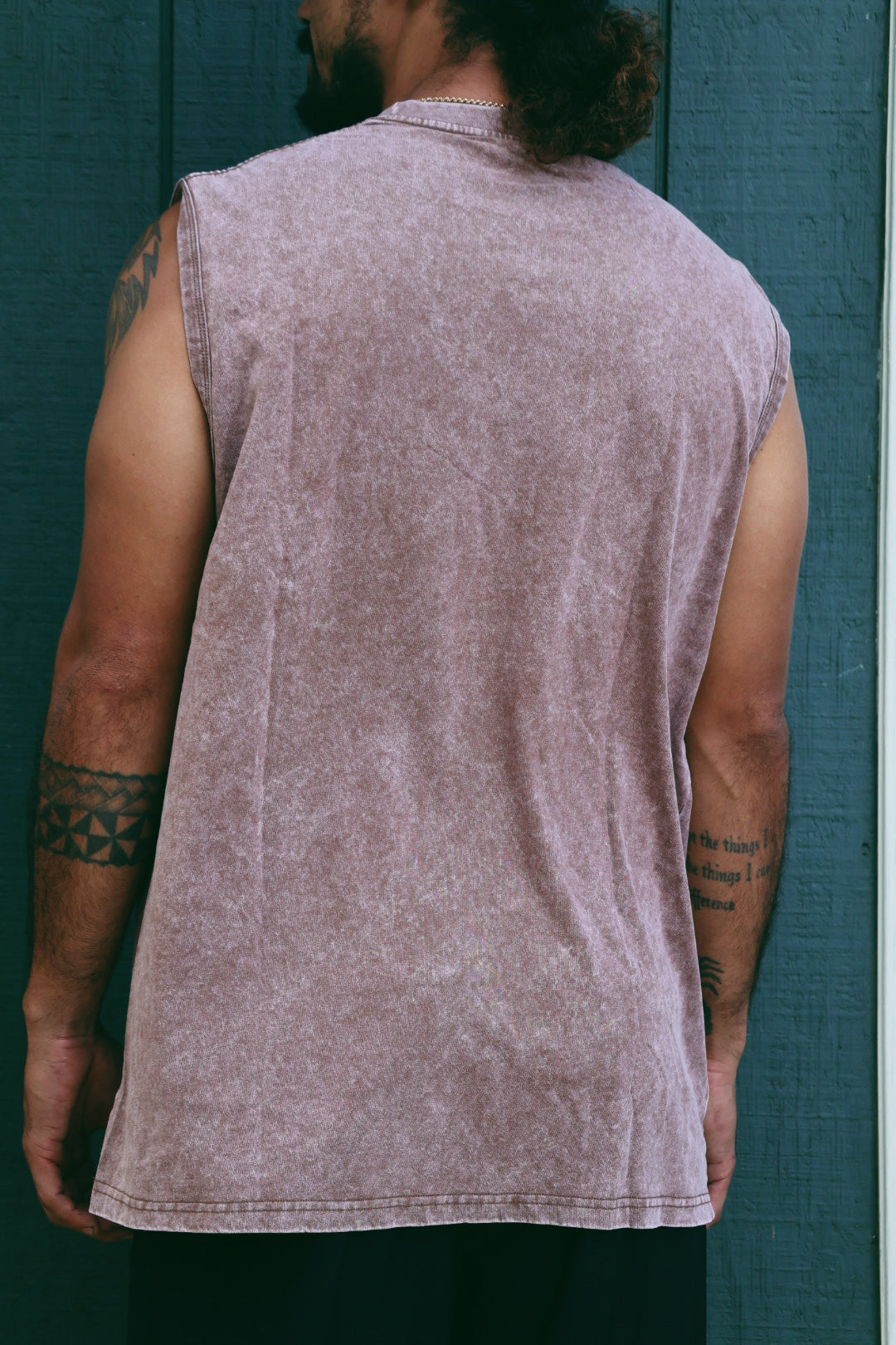 Washed No Sleeve Tee